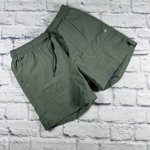 Willit Womens Hiking Shorts Gray Size S Elastic Waist Quick Dry Active Outdoor